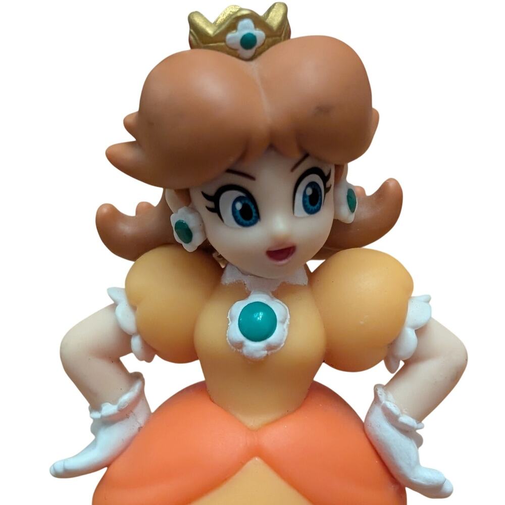 Official Daisy Amiibo Toy Figure, Super Mario Bros Series Nintendo